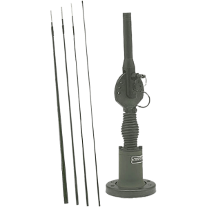 1.5 to 30 MHz HF Whip Antenna Kit for Vehicle and Shelter - ABP-ANT-HF120VK