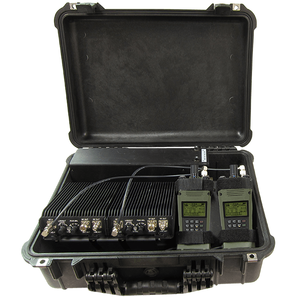 Dual Base Station / Repeater / Retransmit Integrated Case for AN